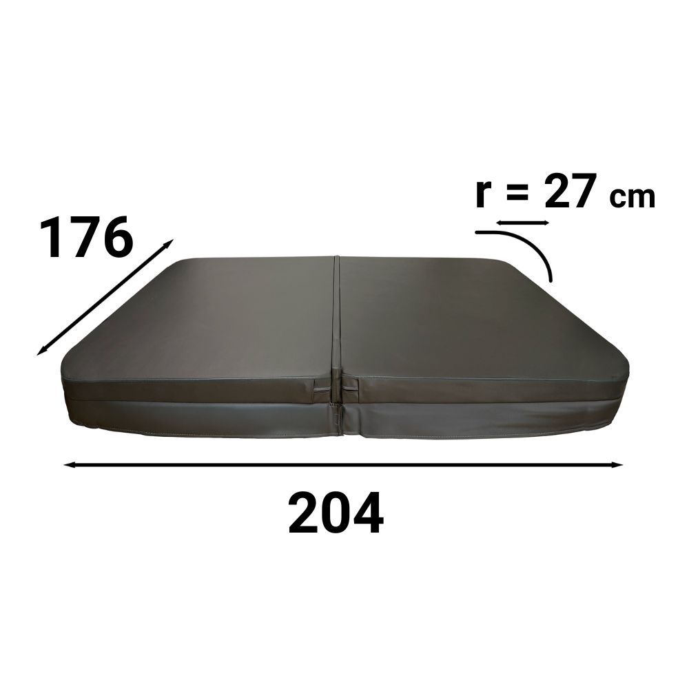 Couverture de spa rectangulaire-204x176r27-111293