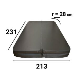 Couverture de spa rectangulaire-213x231r28-111286