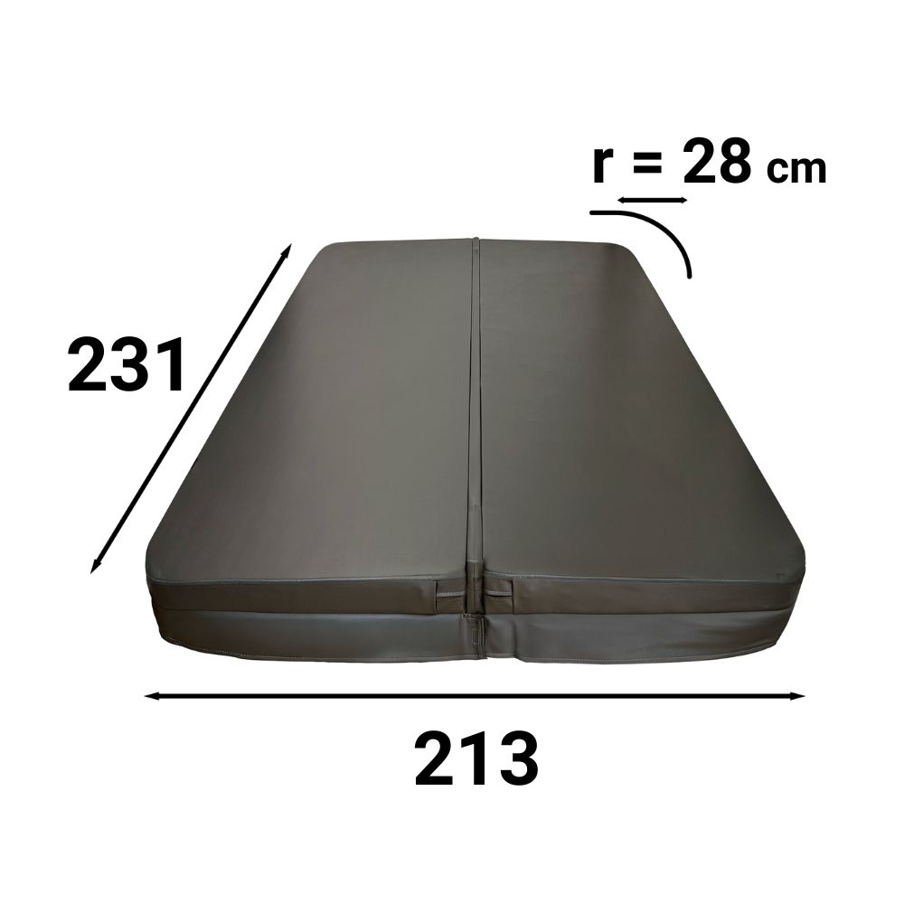 Couverture de spa rectangulaire-213x231r28-111286