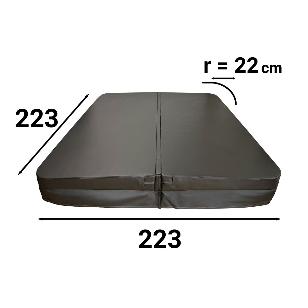 Couverture de spa carrée-223x223r22-111152